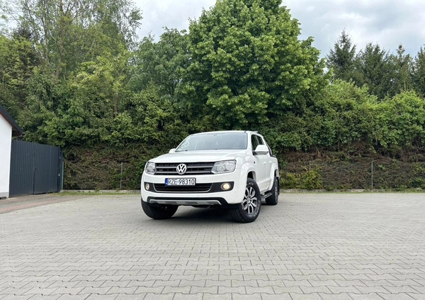 Volkswagen Amarok cena 68000 przebieg: 212000, rok produkcji 2013 z Dynów małe 79
